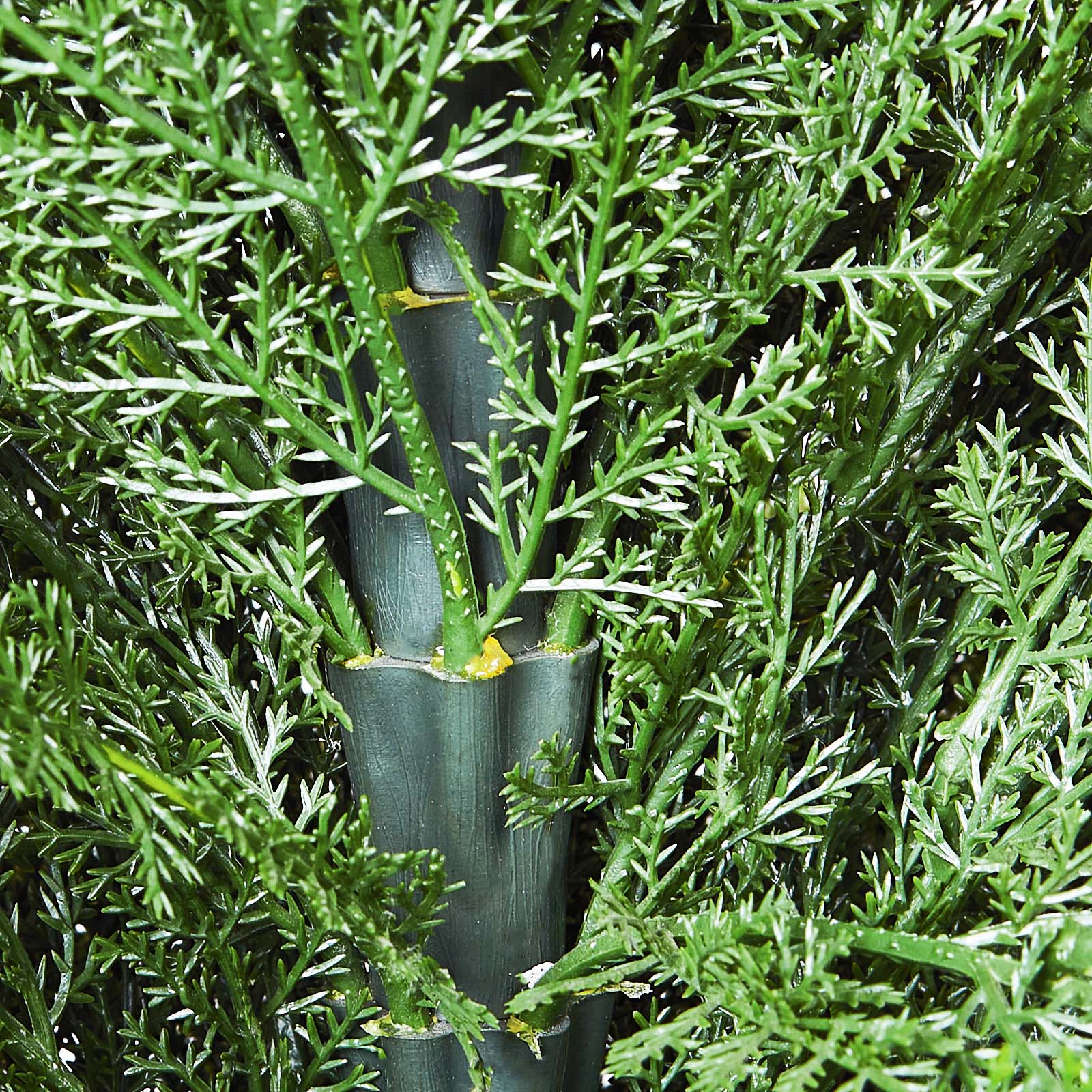 2 Pack 5' Artificial Cedar Topiary Tree Plant UV Decor In/Outdoor_voghion.com